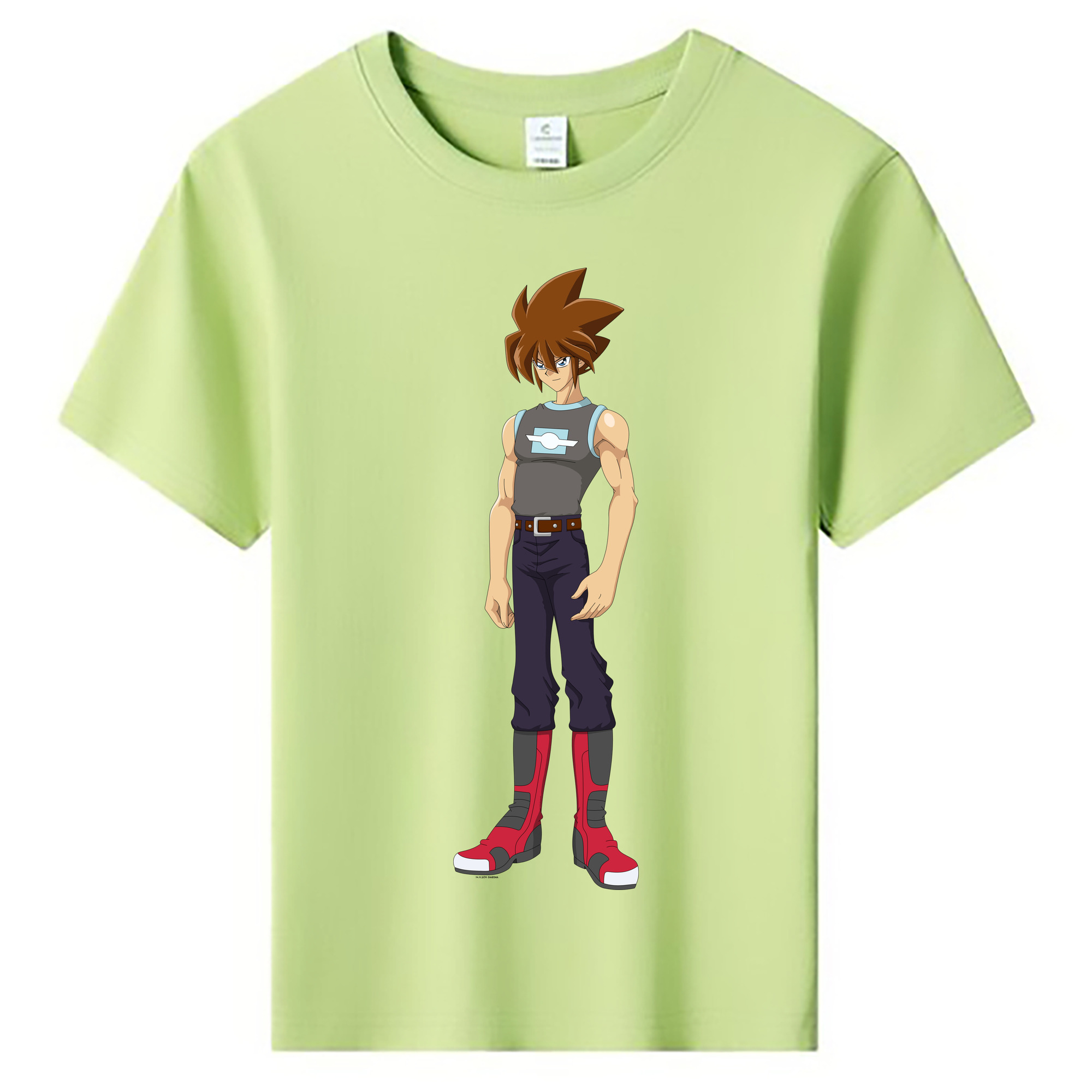 （画像用） 遊☆戯☆王 Yu-Gi-Oh! 綿100％キッズTシャツ（フロントプリント）